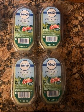 Febreze Wax Melts with Gain Scent - Set of 4